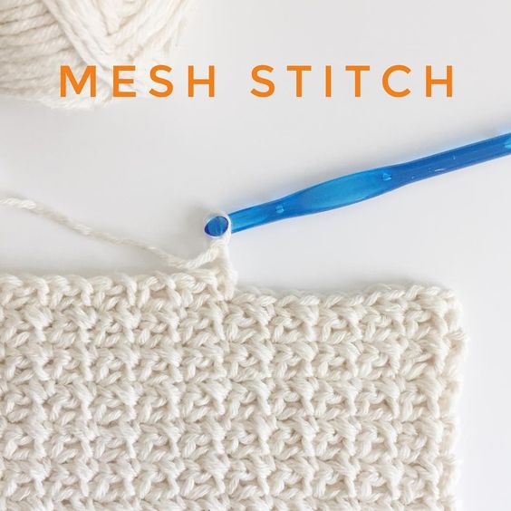 Crochet Mesh Stitch | Daisy Farm Crafts