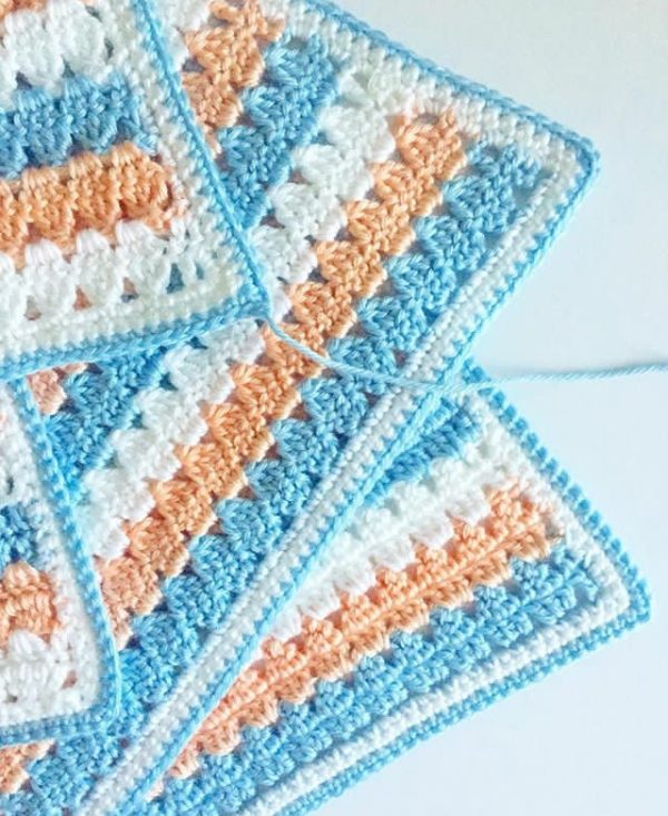 Daisy Farm Crafts Modern Crochet Granny Blanket Daisy Farm Crafts Modern Crochet Granny Blanket