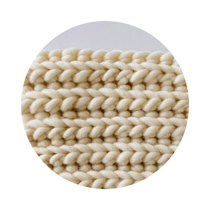 Image for Half Double Slip Stitch (Back Loop)