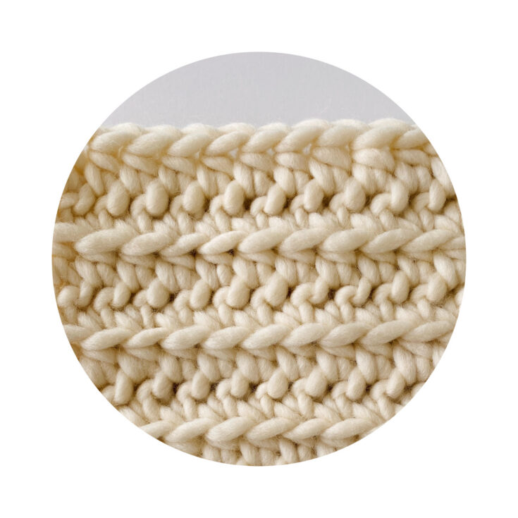 Image for Half Double Crochet (Front 2 Loop)