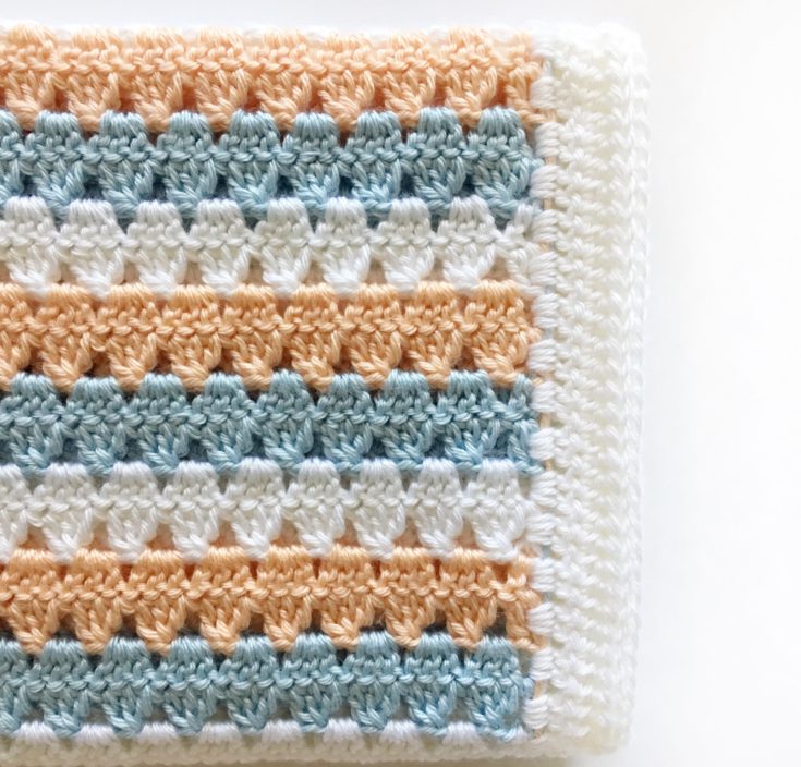 Free knitted squares baby blanket patterns