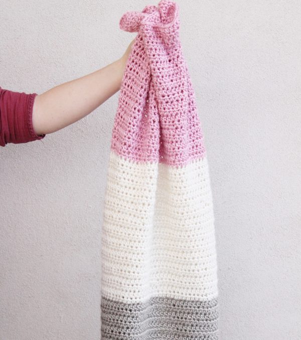 Crochet Modern Beginner Blanket