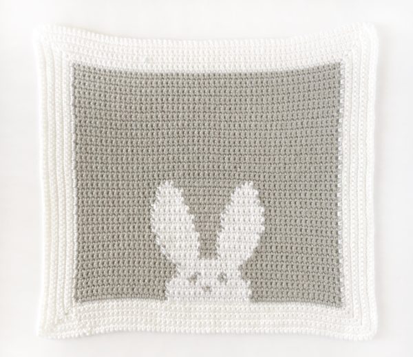 crochet bunny blanket