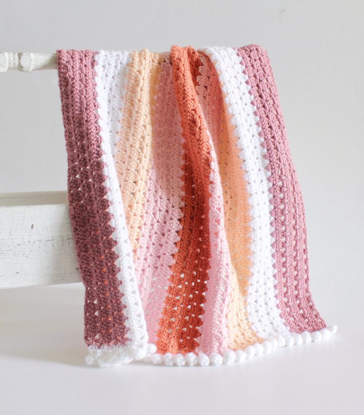 20 Crochet Baby Blankets With Caron Simply Soft Daisy Farm