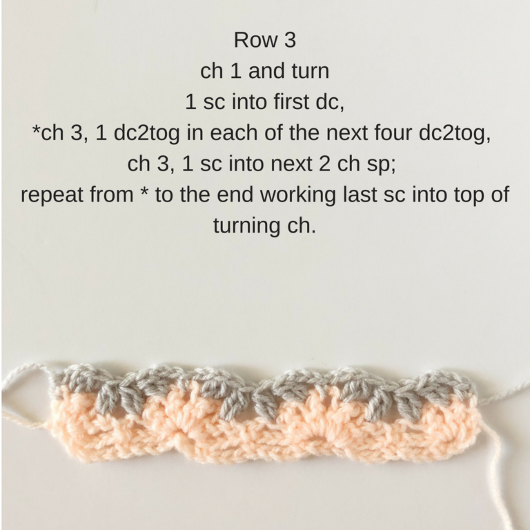Crochet Petal Stitch Pattern Daisy Farm Crafts