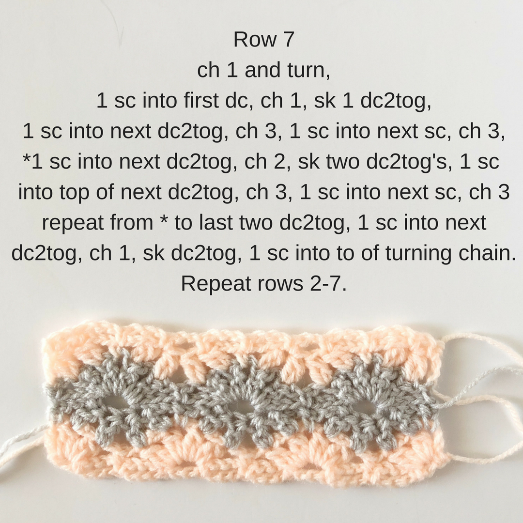 Crochet Petal Stitch Pattern Daisy Farm Crafts