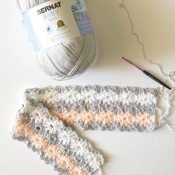 Crochet Petal Stitch Baby Blanket - Daisy Farm Crafts free pattern