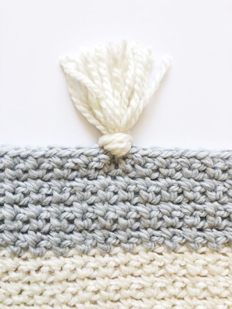 Crochet Modern Mesh Stitch Blanket - Daisy Farm Crafts