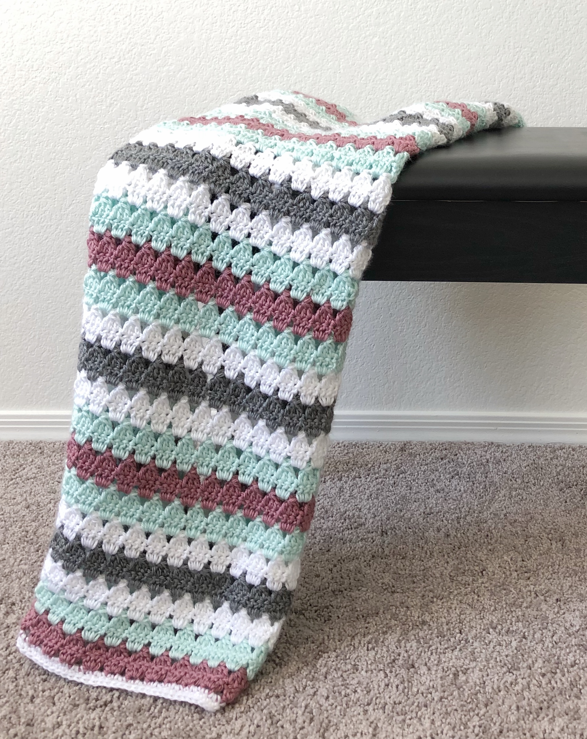 Four Crochet Modern Granny Blankets Daisy Farm Crafts