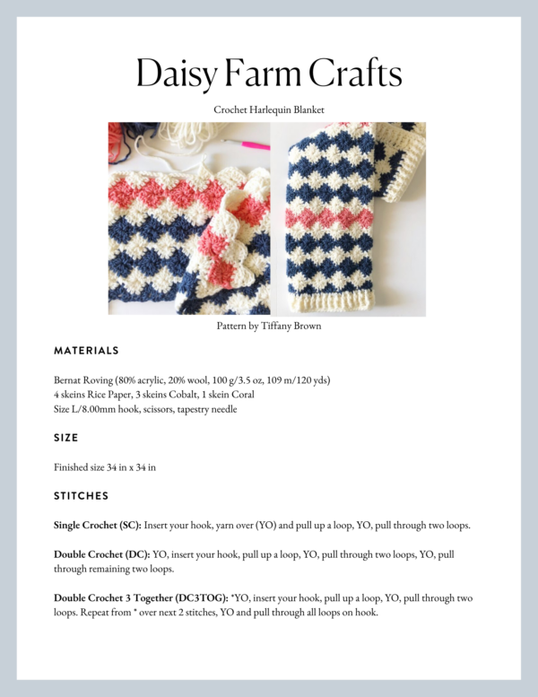 Variegated Yarn Baby Blanket – Ramshackle Glam
