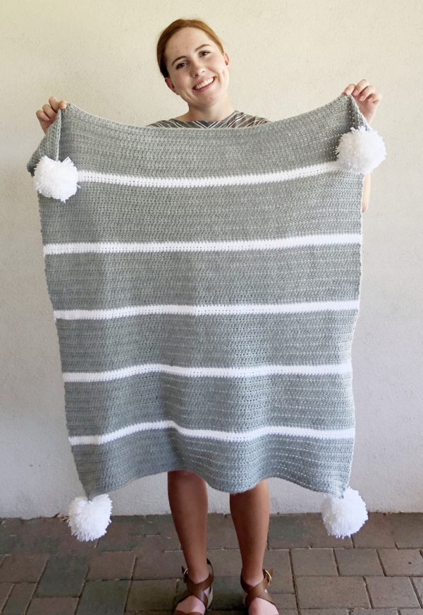 Crochet Magnolia Baby Blanket