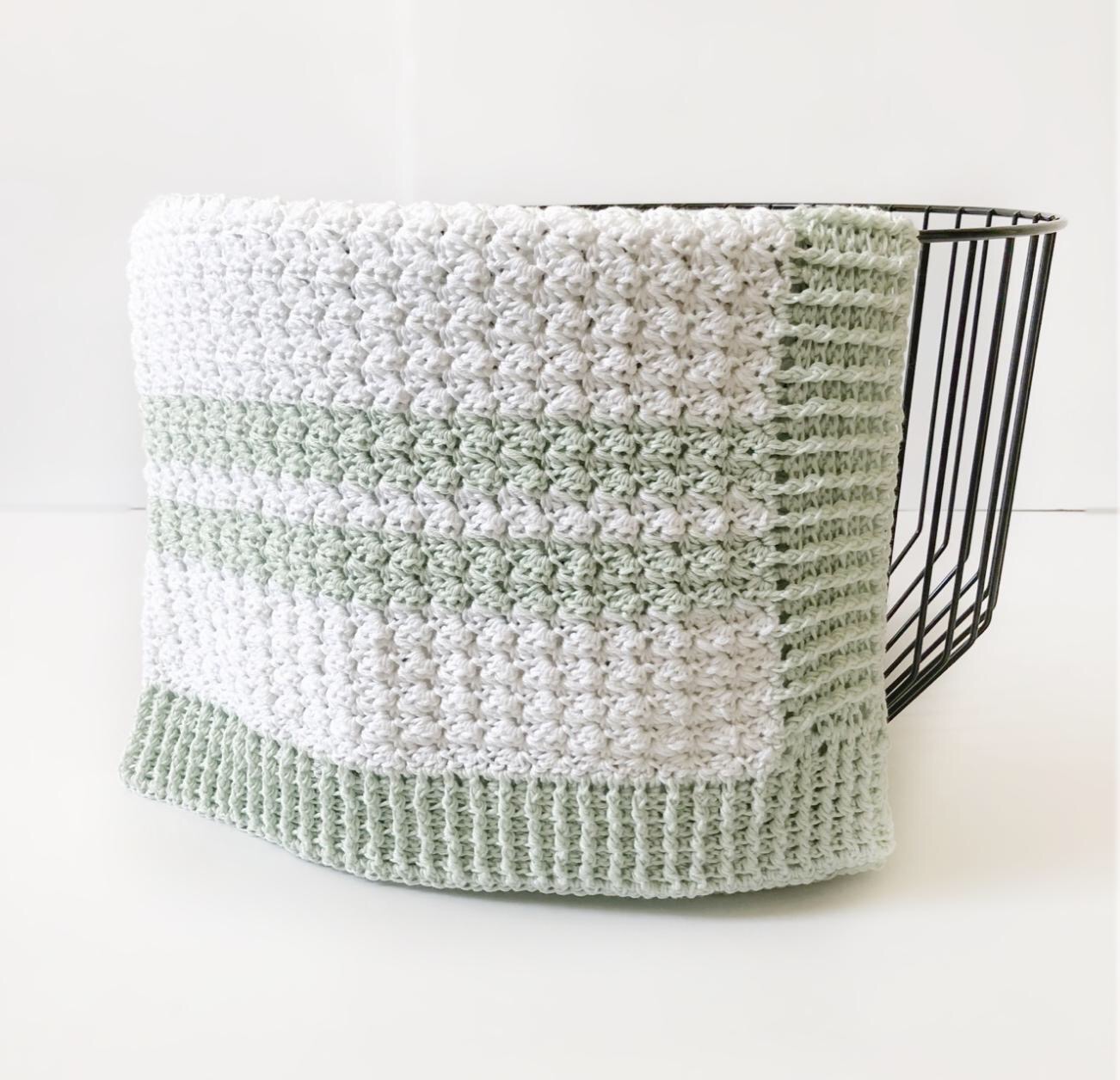 Crochet Sedge Stitch Baby Blanket Daisy Farm Crafts