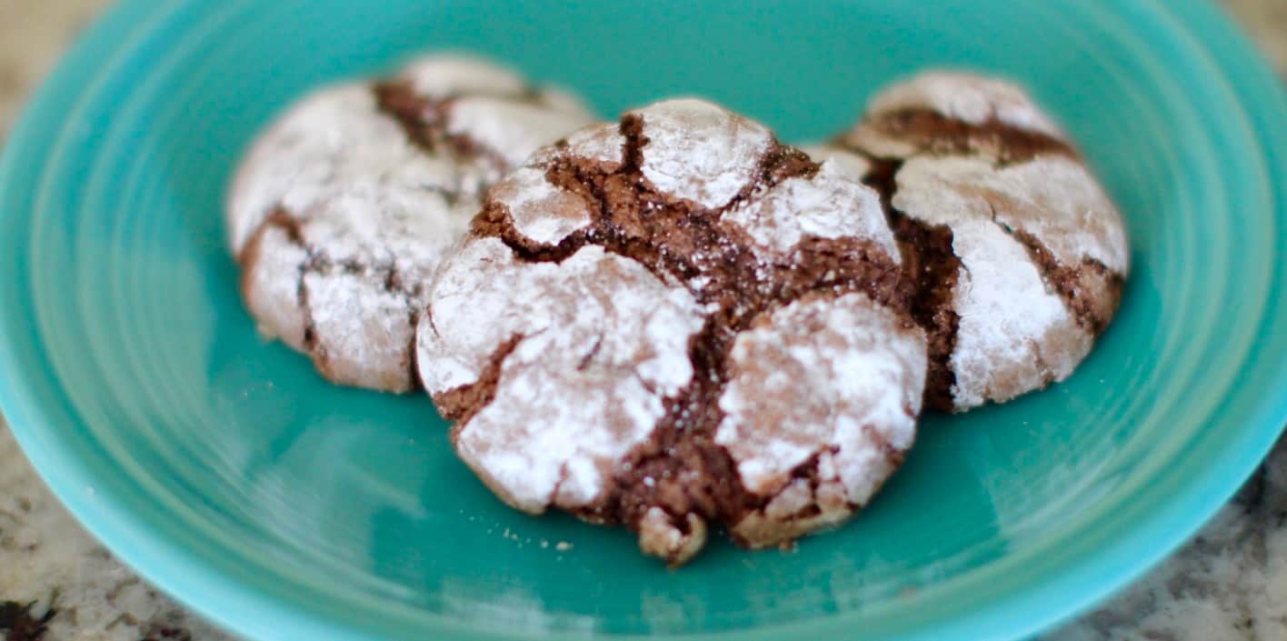 Chocolate Snowflakes - Keeping the Peas