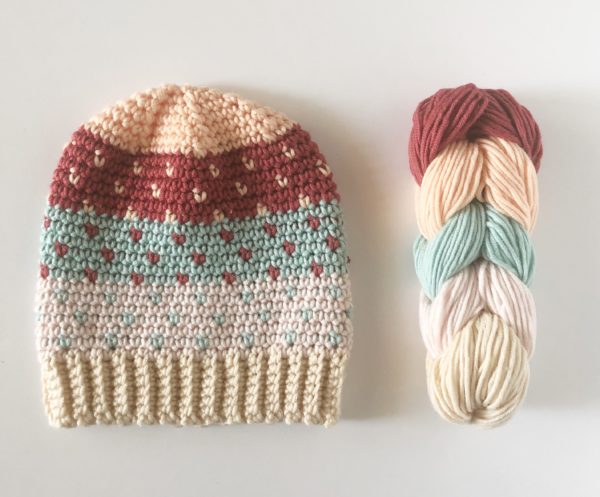 Caron Pantone Crochet Hat
