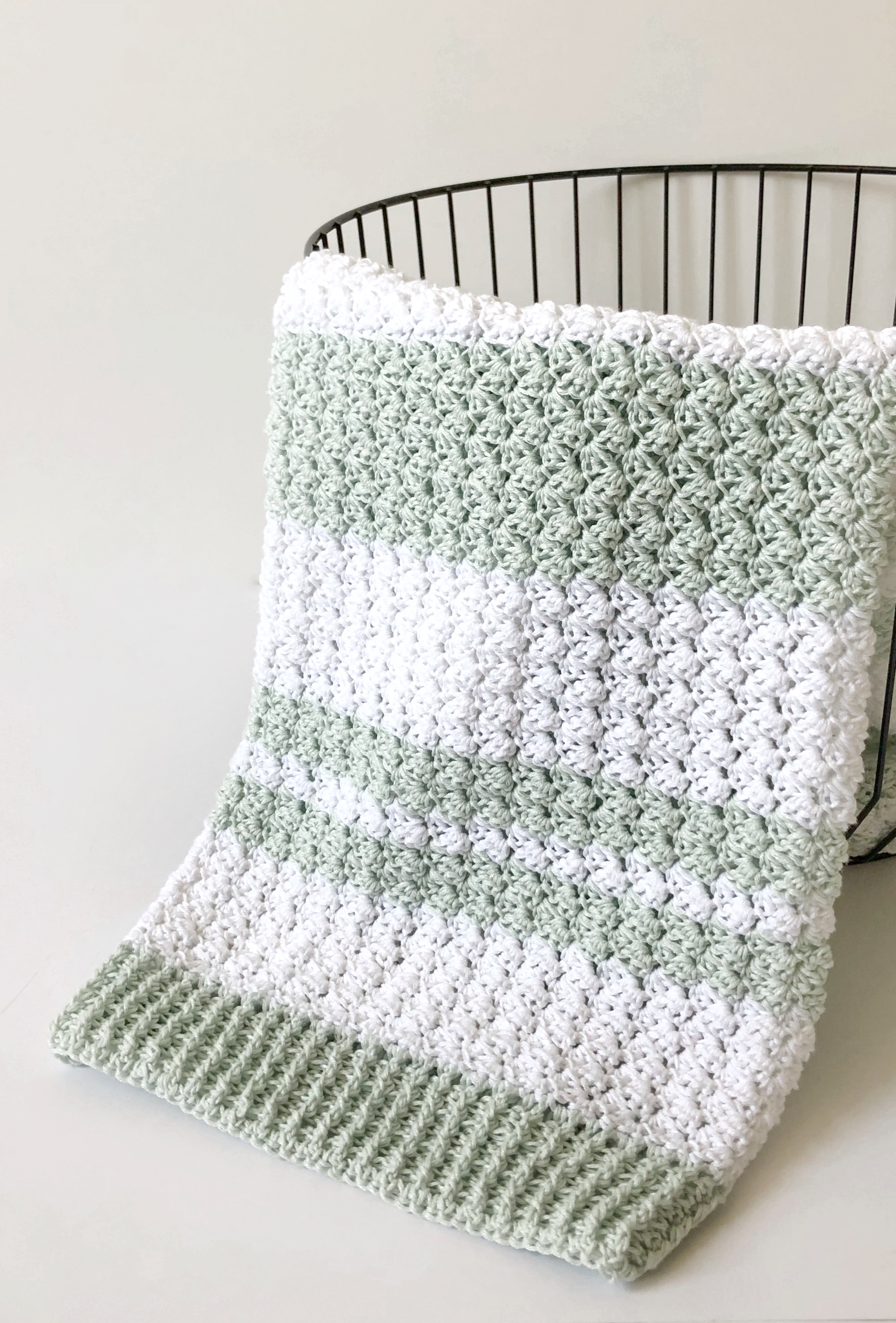 Crochet stitch outlet for baby blanket