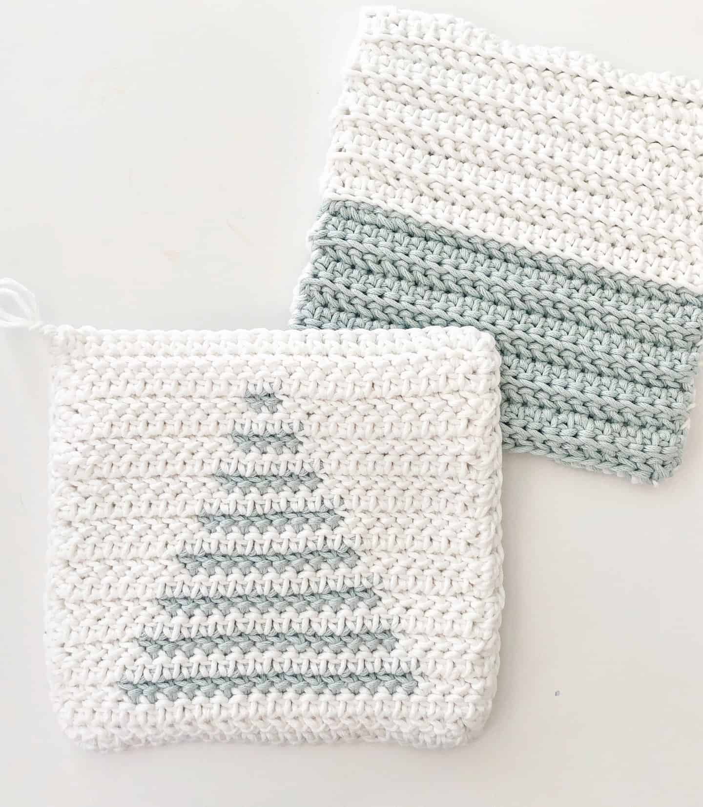 Winter Potholders Free Crochet Patterns - Your Crochet