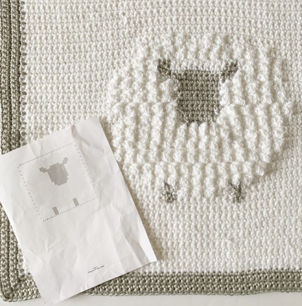 Crochet Sheep Baby Blanket Daisy Farm Crafts