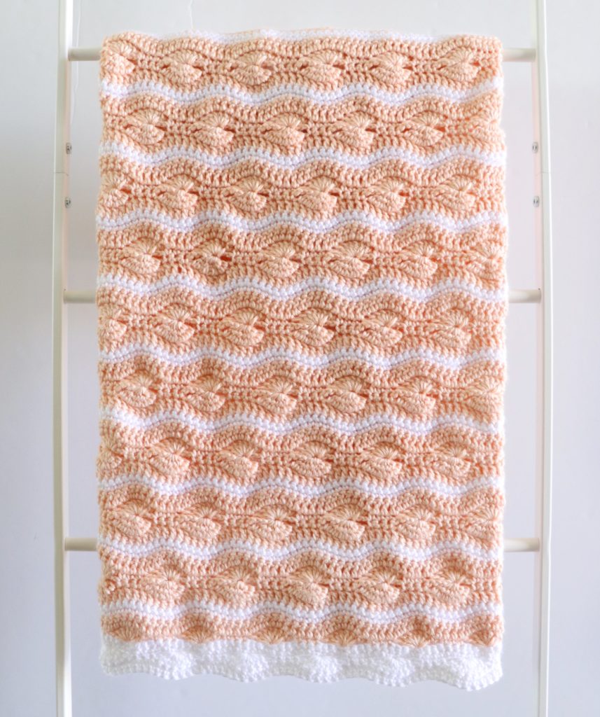 Crochet Catherine's Wheel Waves Blanket