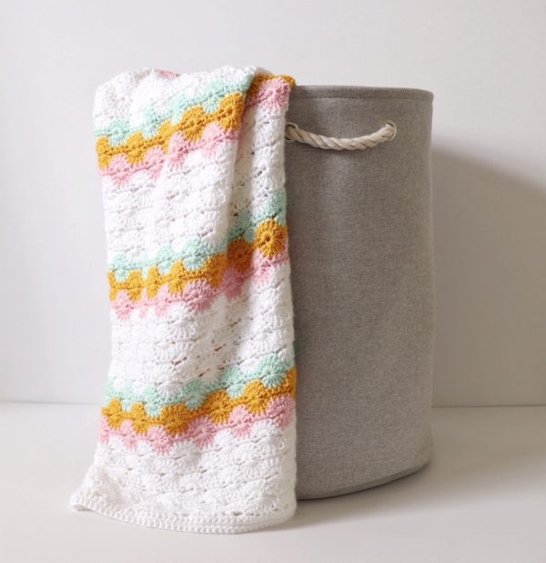 Classic Crochet Catherine's Wheel Blanket