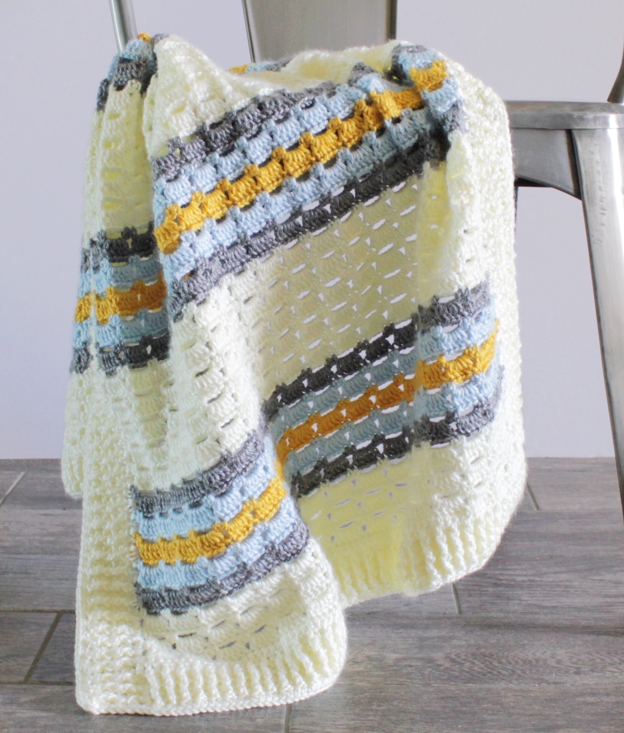 Modern Crochet Blanket Pattern with Beautiful Texture free crochet