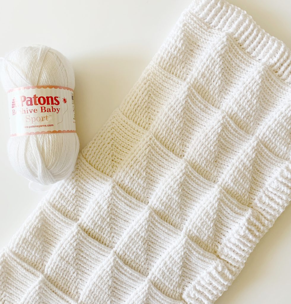 Ribbed Rectangle Crochet Blanket Daisy Farm Crafts