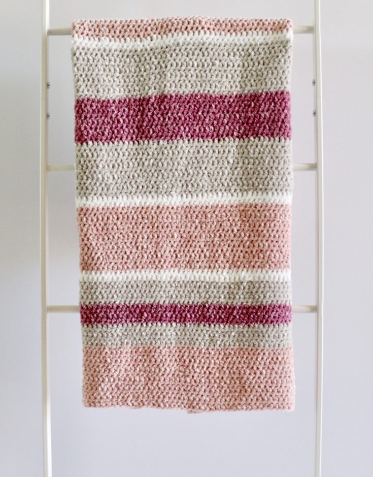 Crochet Velvet Beginner Blanket - Daisy Farm Crafts