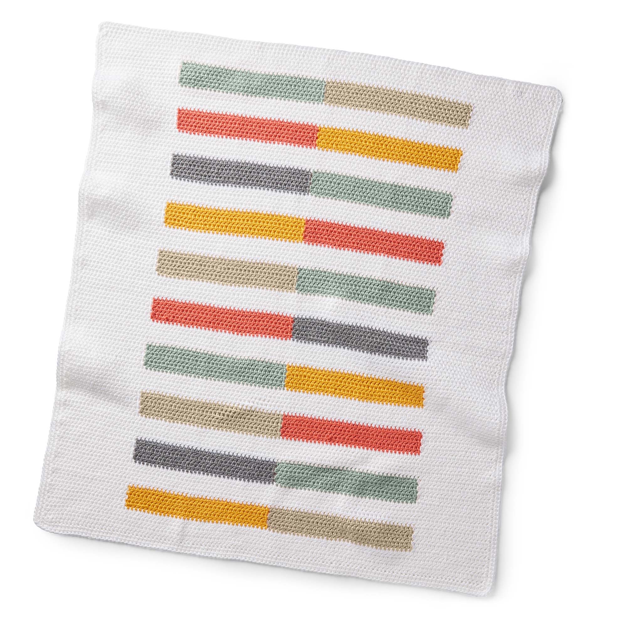 Colorful Half Stripe Blanket