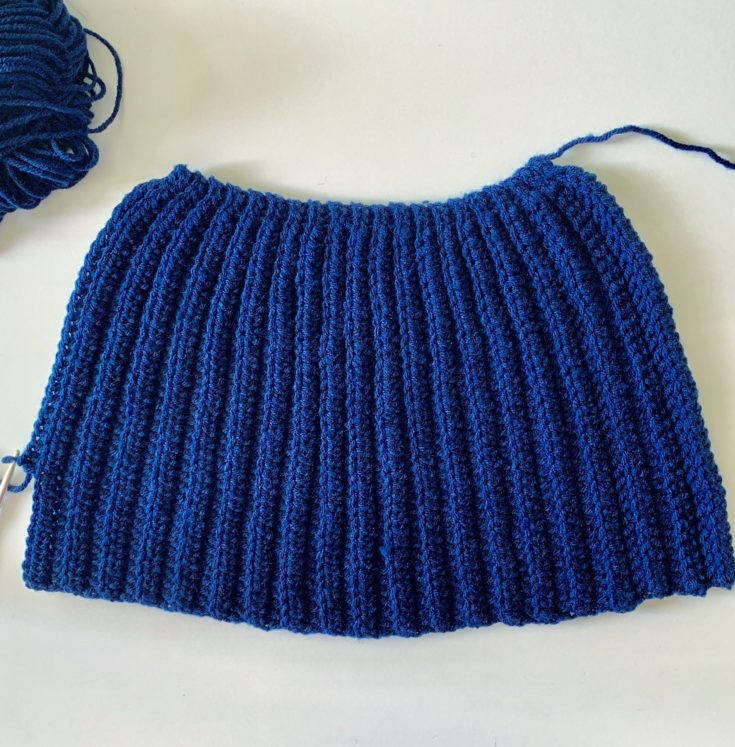 Crochet Back Loop HDC Hat - Daisy Farm Crafts