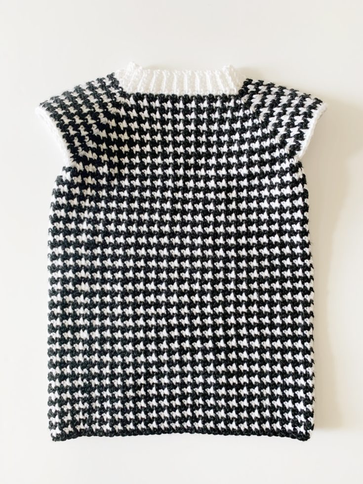 Houndstooth Sweater Dress