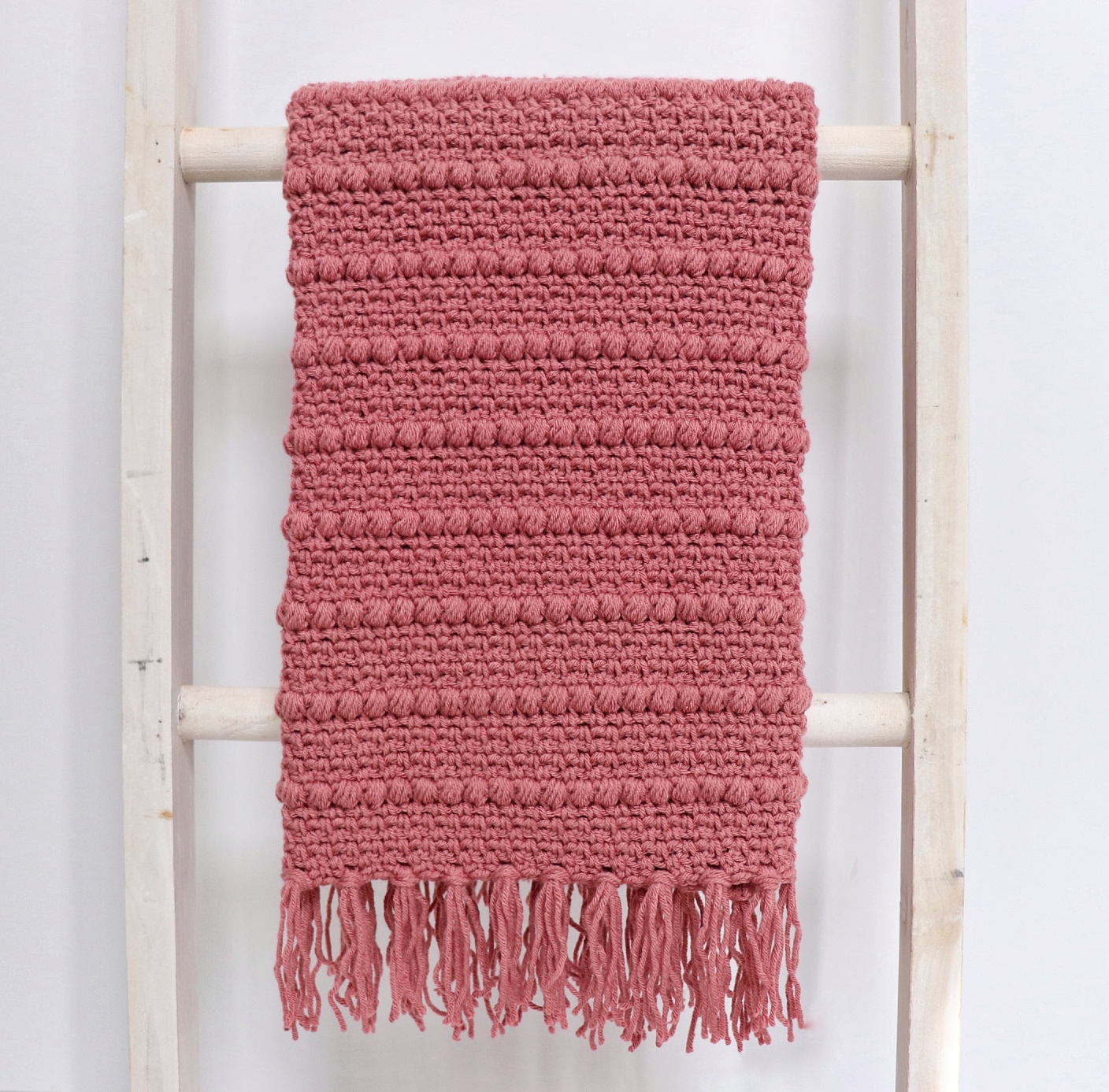 crochet boho puff stripes blanket daisy farm crafts christmas menu borders