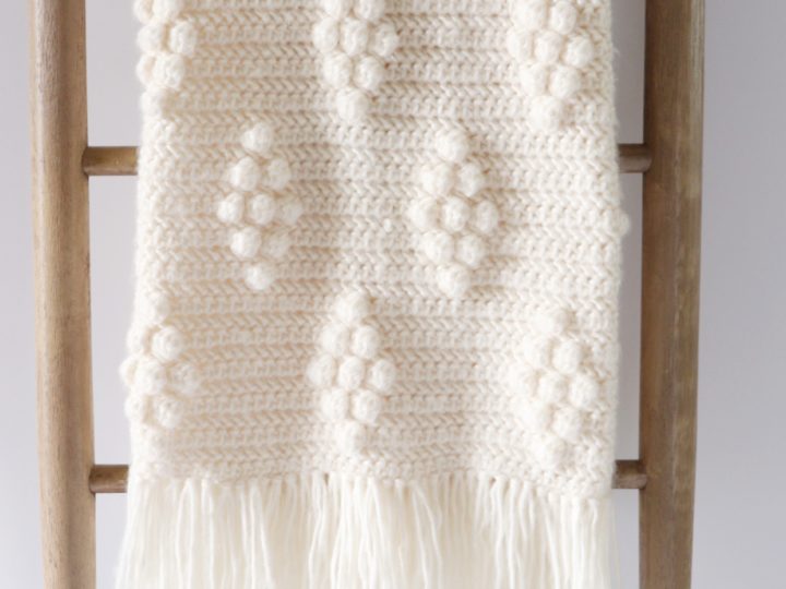 Diamond Bobble Blanket