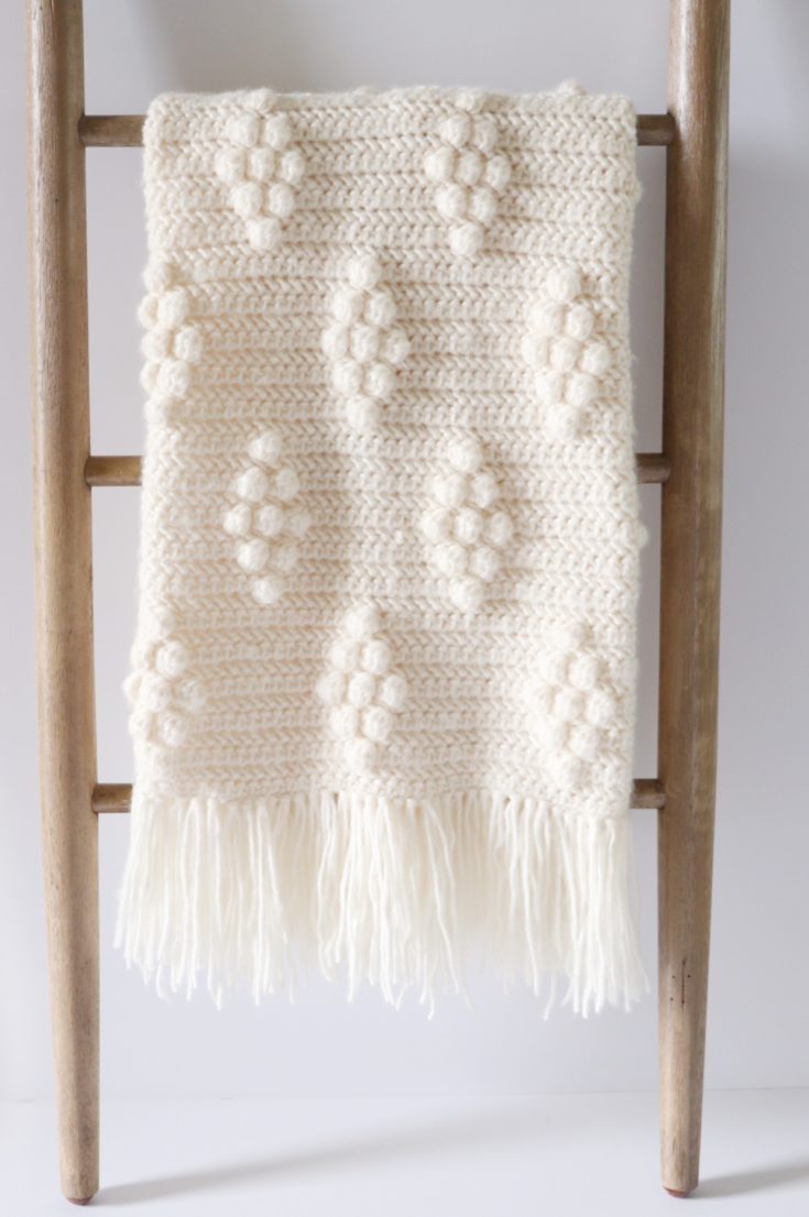 Diamond Bobble Blanket