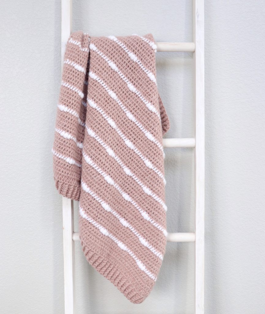 daisy farm crafts baby blanket