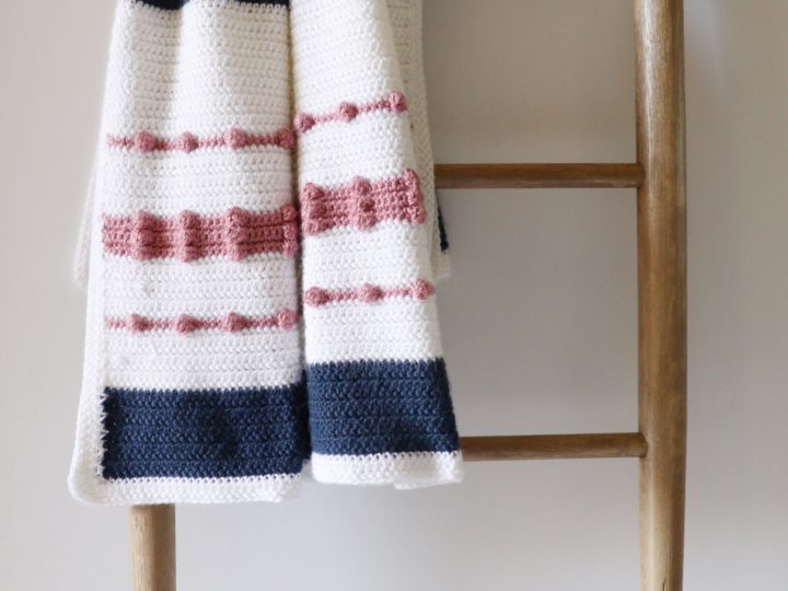 Crochet Triple Bobble Blanket