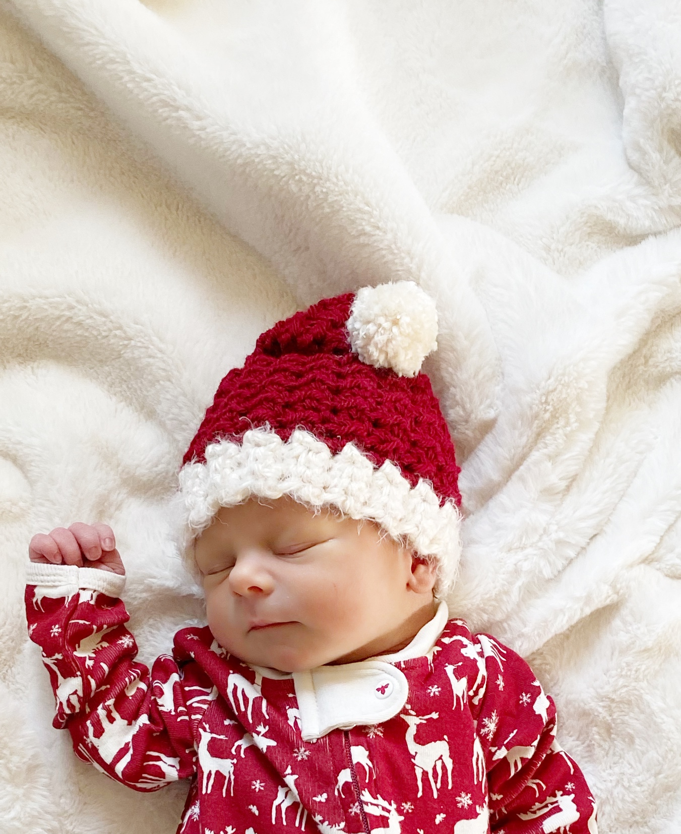 Crochet Newborn Sleeping Cap Daisy Farm Crafts