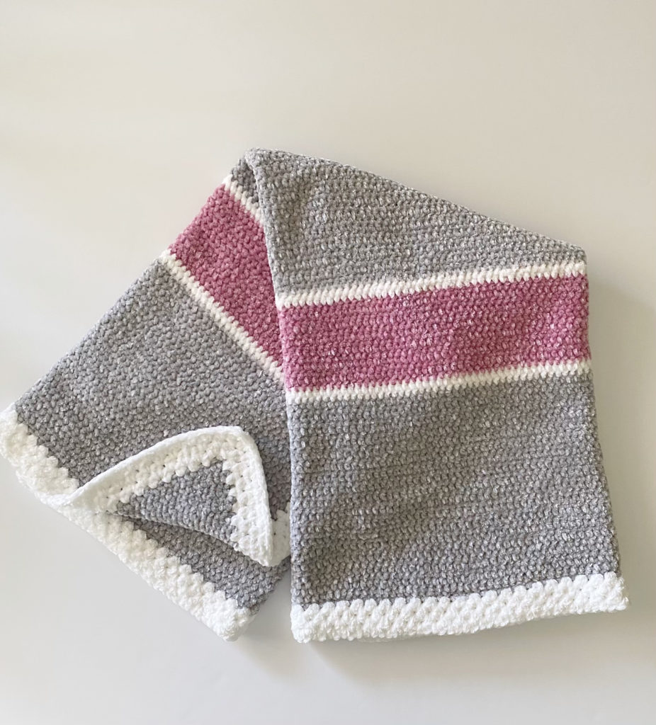 velvet crochet blanket