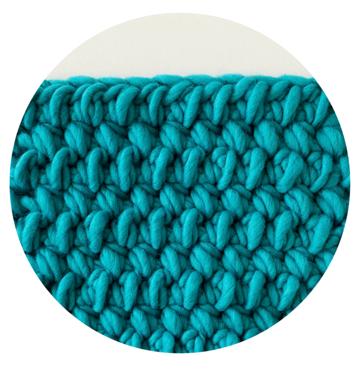 Wide Half Double Crochet Cluster Daisy Farm Crafts