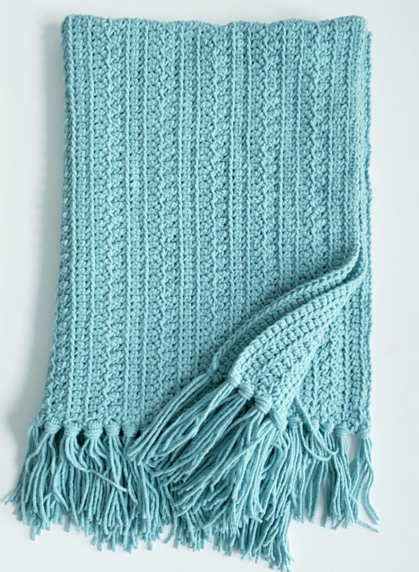 crocheted blanket