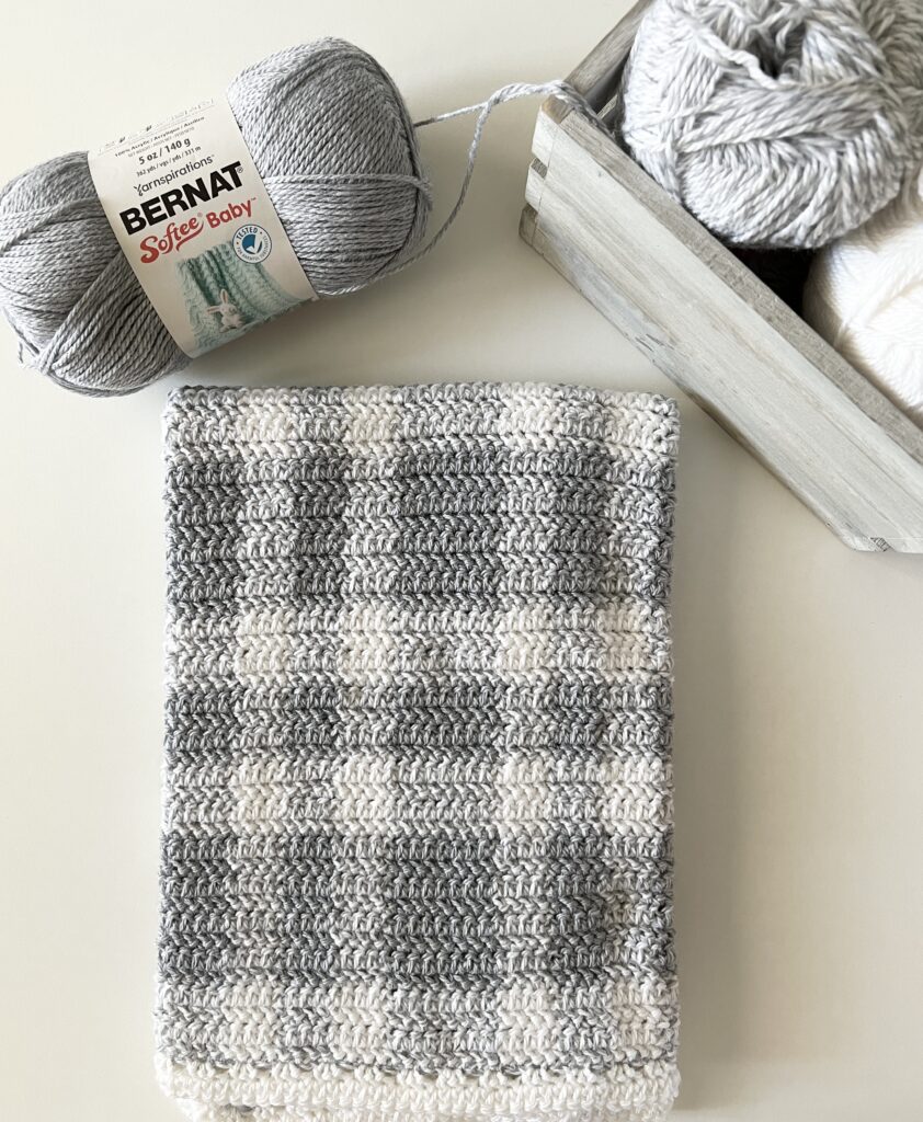 Daisy Farm Crafts on X: Experimenting with Bernat bundle up yarn and  gingham. 😍😍  / X