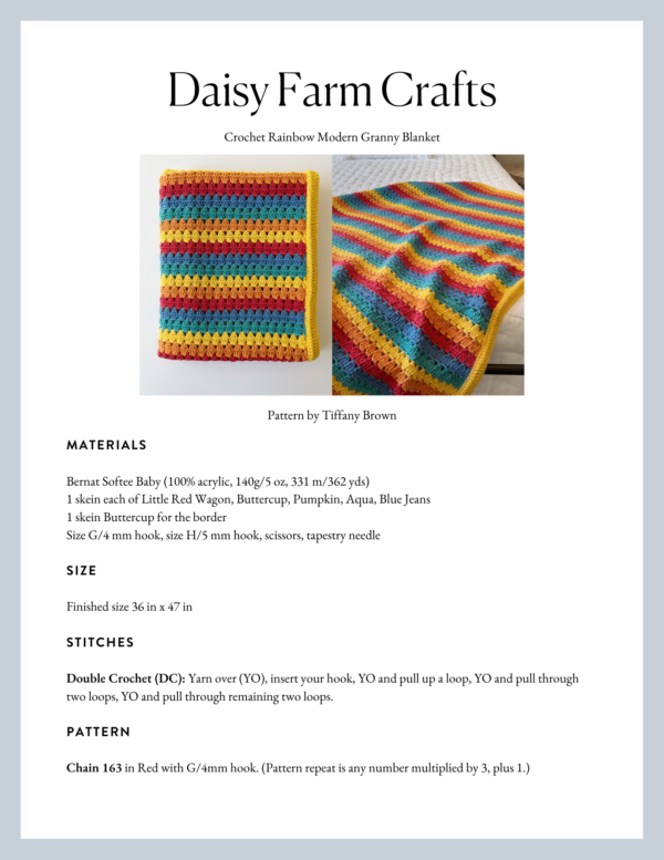 Rainbow Modern Granny PDF