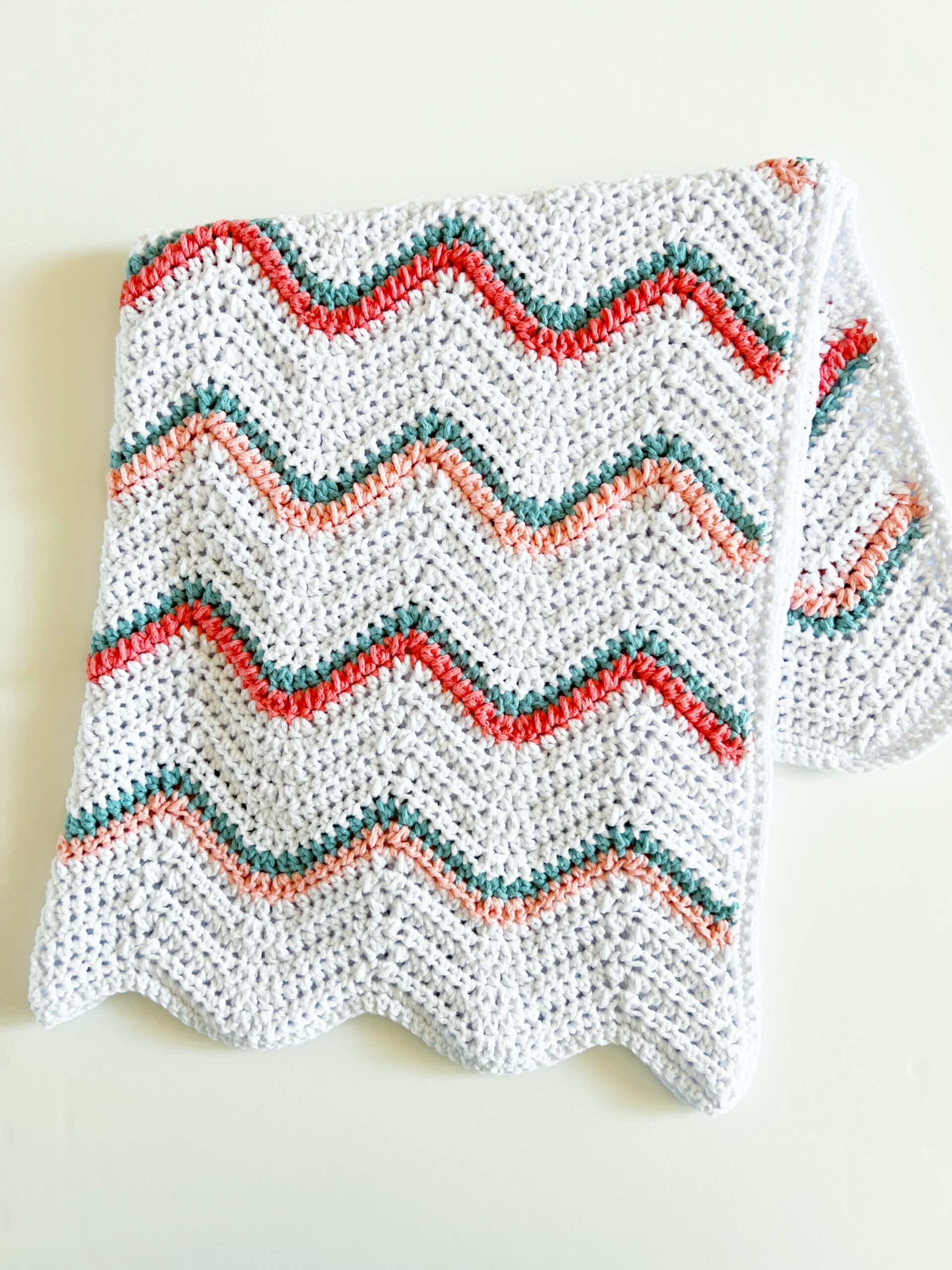 Crochet Tulip Ripple Blanket - Daisy Farm Crafts