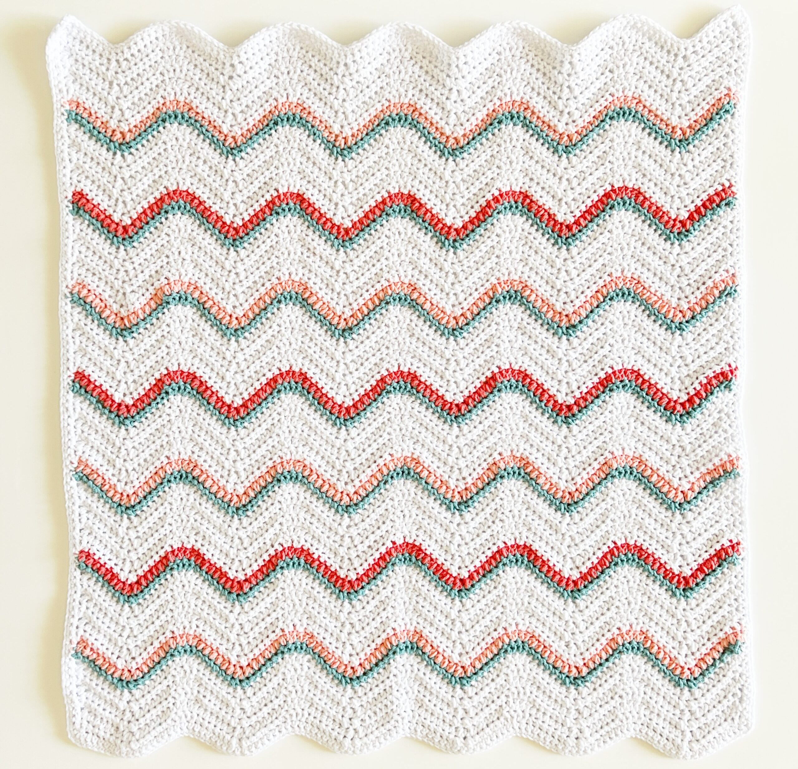 Crochet Bundle Up Stripes Blanket - Daisy Farm Crafts