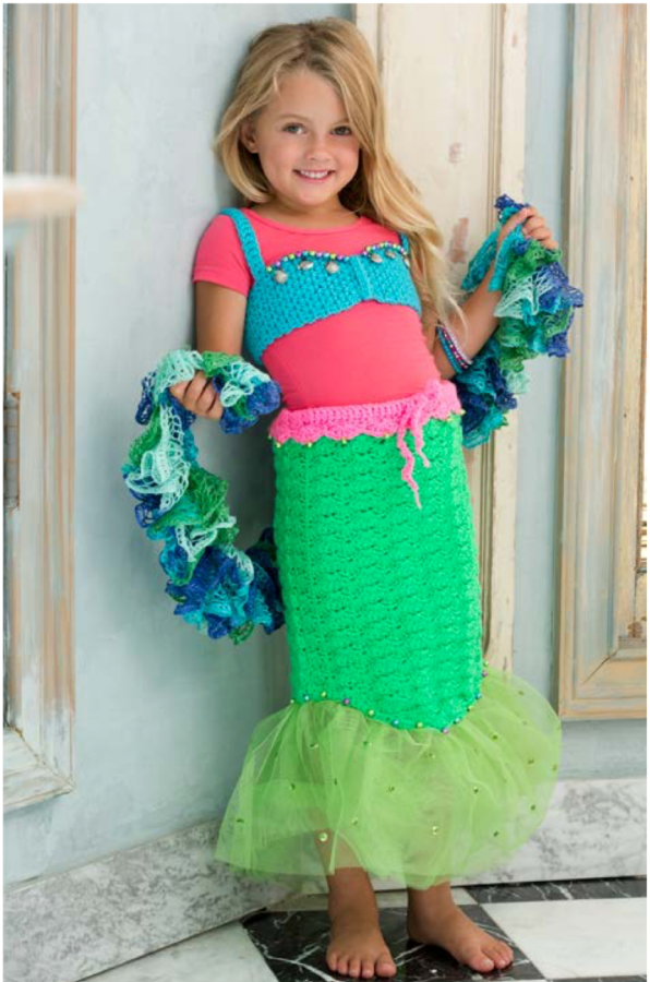 crochet mermaid outfit