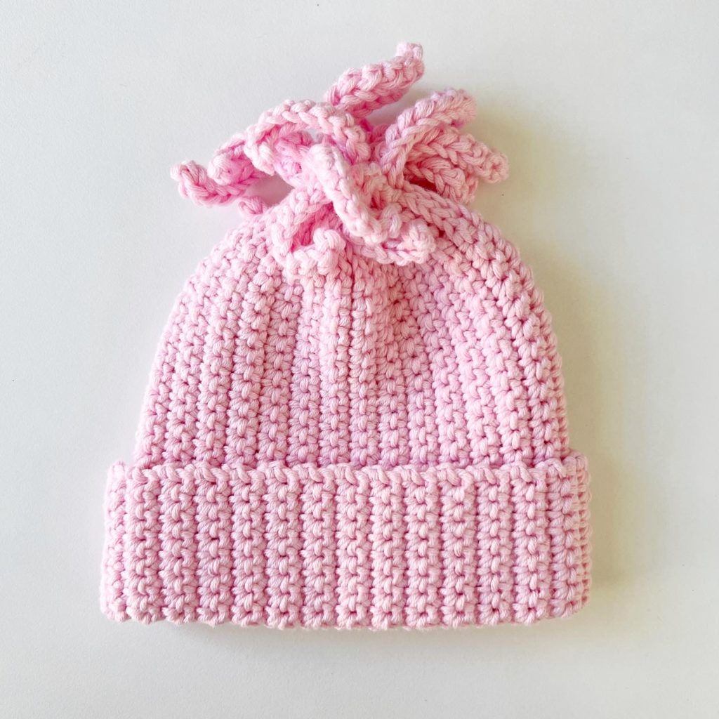 pink fun fringe hat