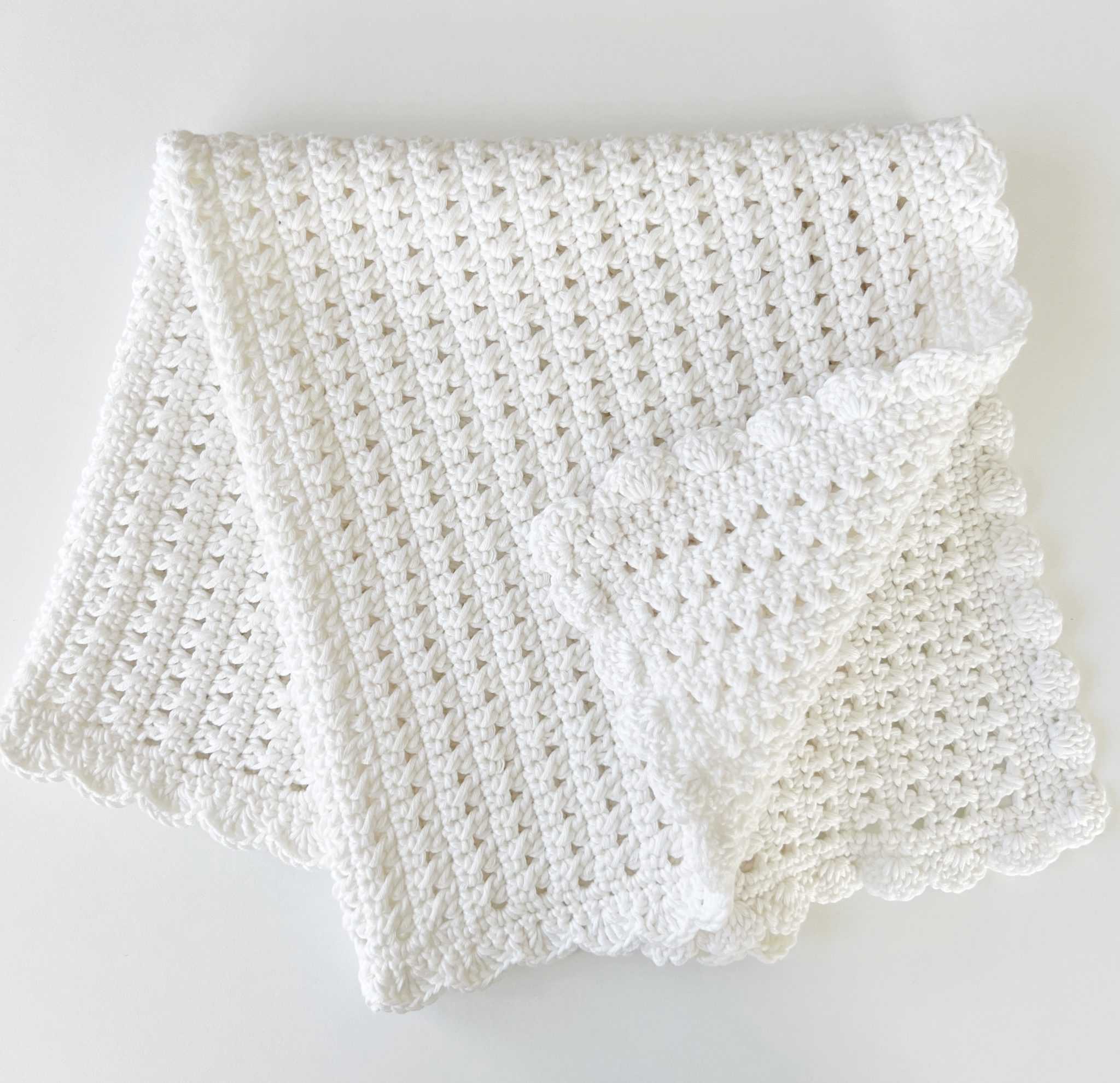 Baby Kate S Crochet Blessing Blanket Daisy Farm Crafts