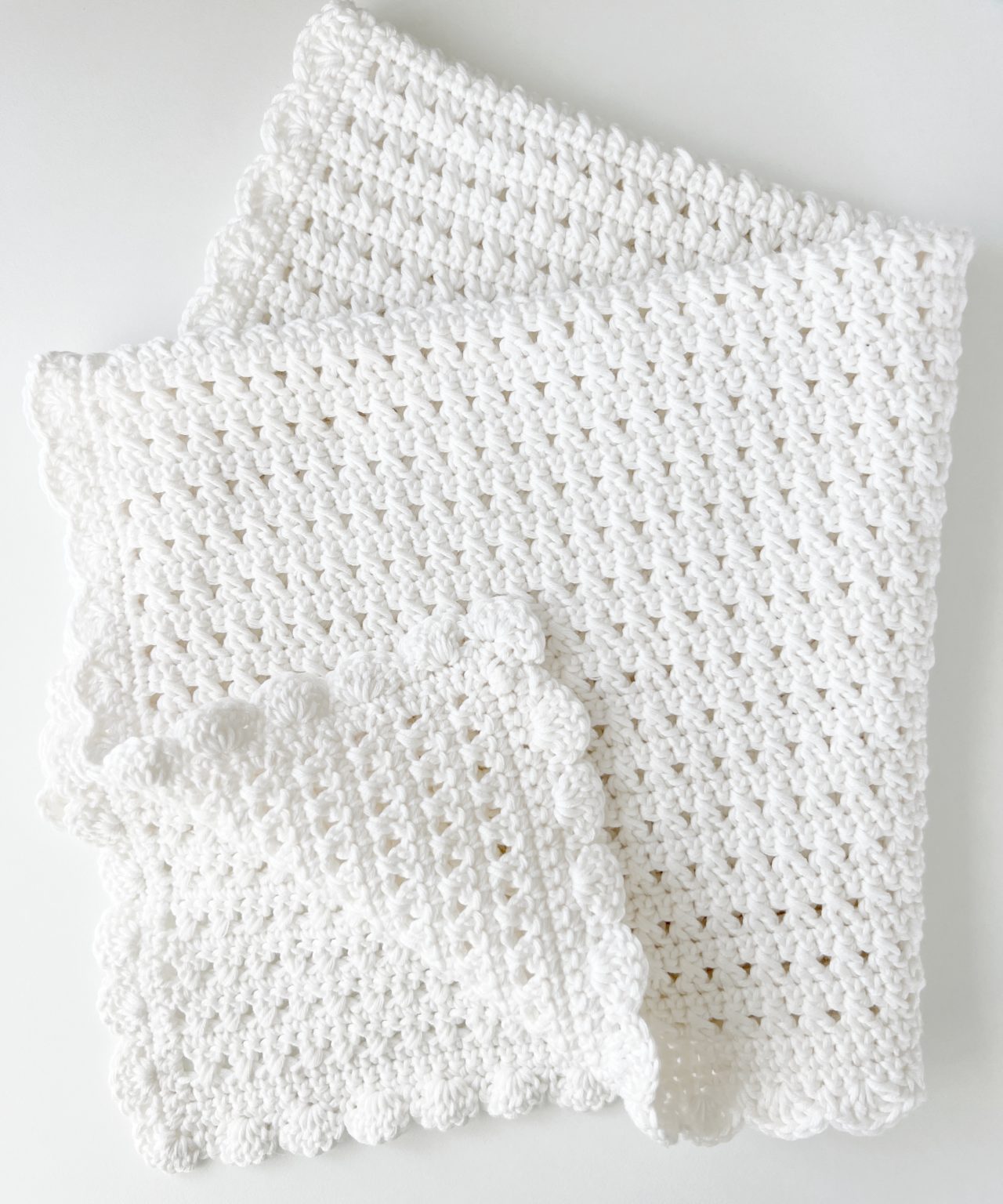 Baby Kate's Crochet Blessing Blanket - Daisy Farm Crafts