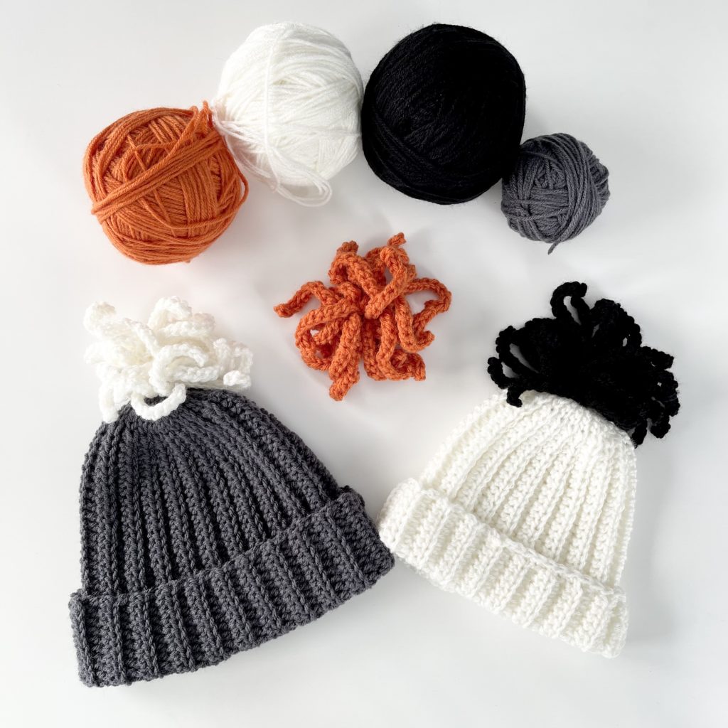 Beginner Crochet Pom Pom Hat - Daisy Farm Crafts