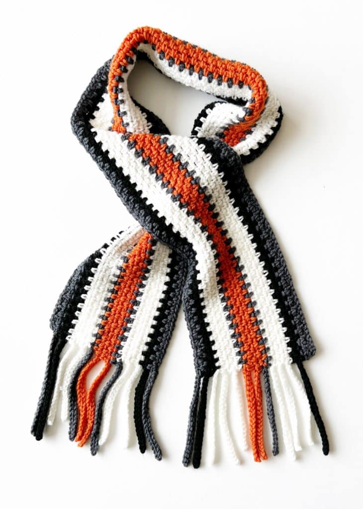 scarf with fringe