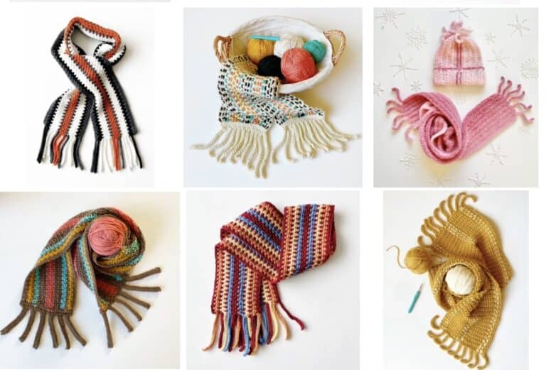 Crochet Fringe Ideas for Scarves Daisy Farm Crafts
