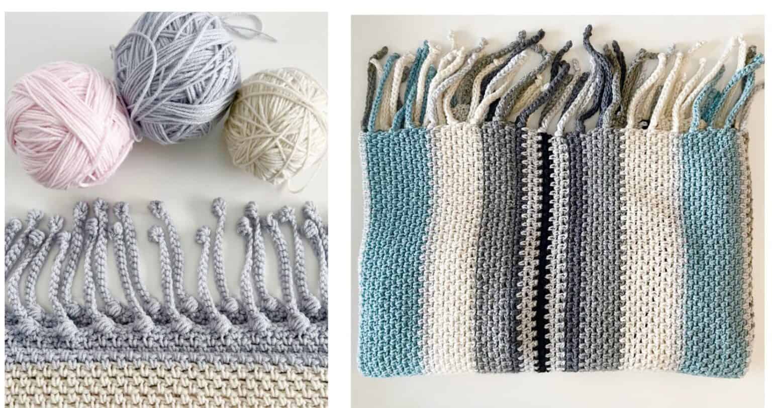 Crochet Fringe Ideas for Scarves Daisy Farm Crafts